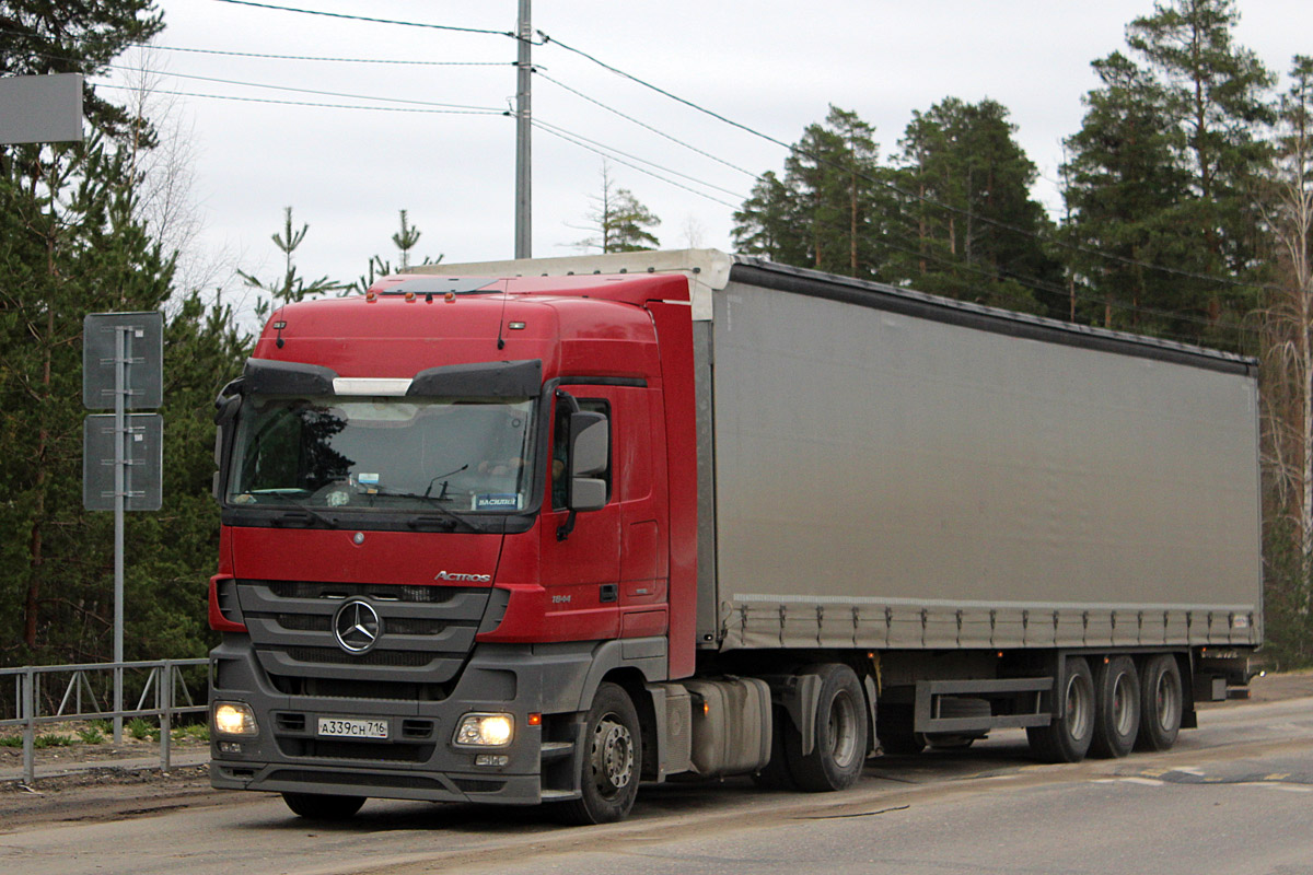 Татарстан, № А 339 СН 716 — Mercedes-Benz Actros ('2009) 1844