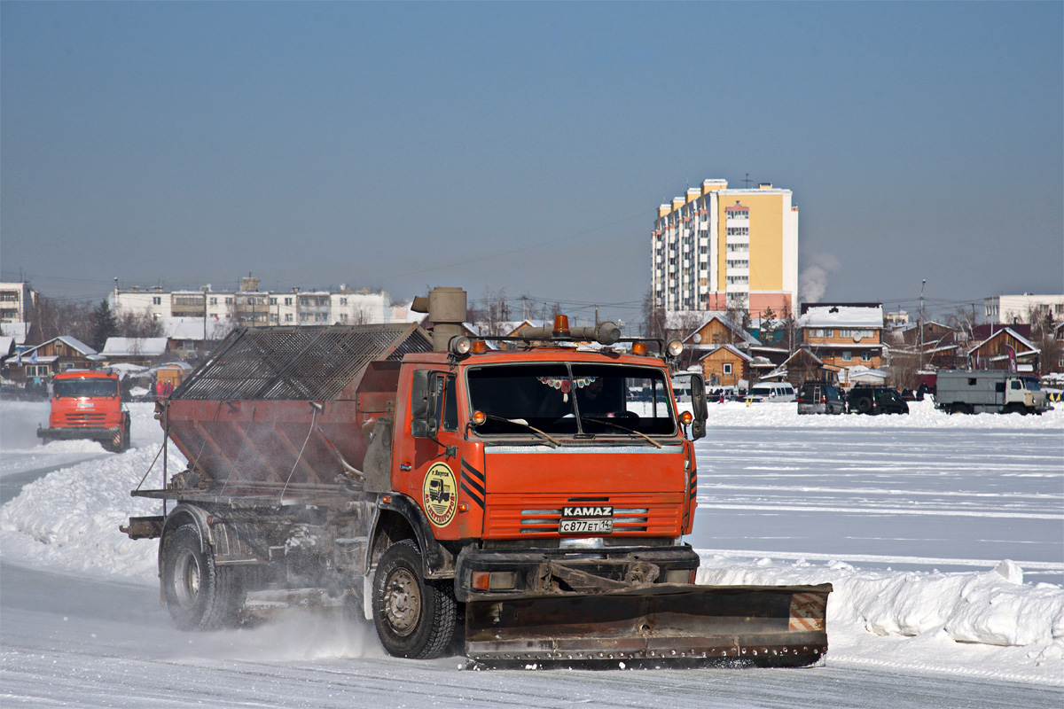 Саха (Якутия), № С 877 ЕТ 14 — КамАЗ-43253-15 [43253R]