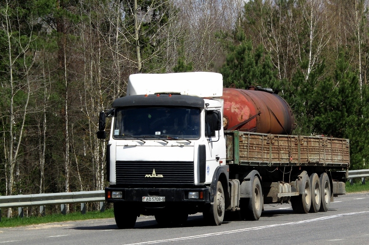 Могилёвская область, № АВ 5708-6 — МАЗ-5432 (общая модель)