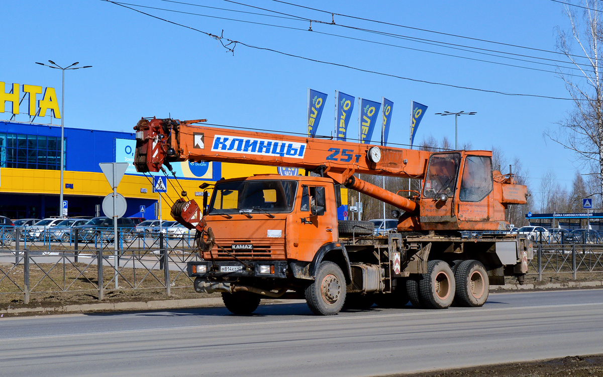 Калужская область, № М 814 КТ 40 — КамАЗ-65115-62