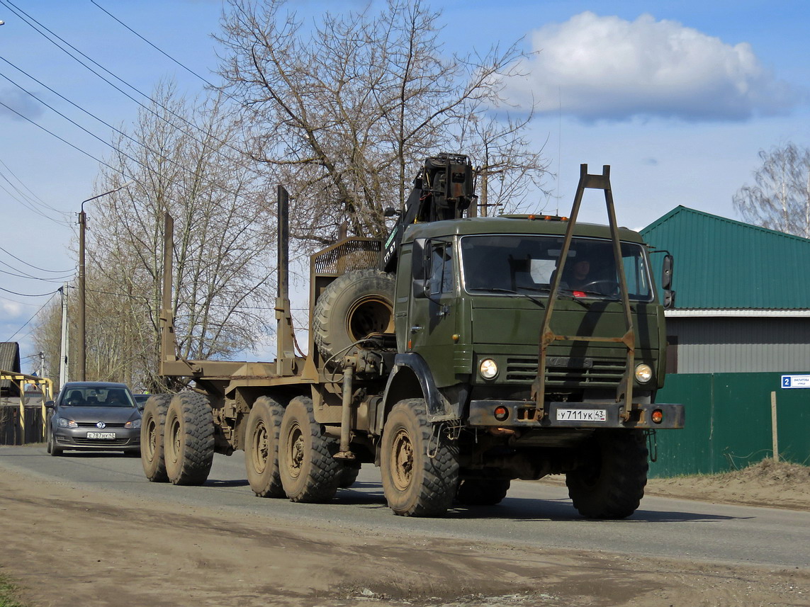 Кировская область, № У 711 УК 43 — КамАЗ-5350 [535000]