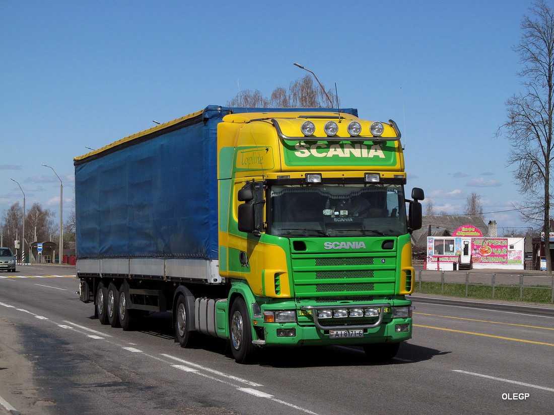 Могилёвская область, № АІ 8171-6 — Scania ('1996) R124L