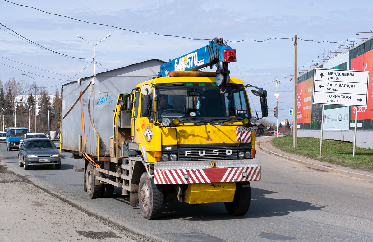 Башкортостан, № Е 154 УВ 702 — Mitsubishi Fuso (общая модель)