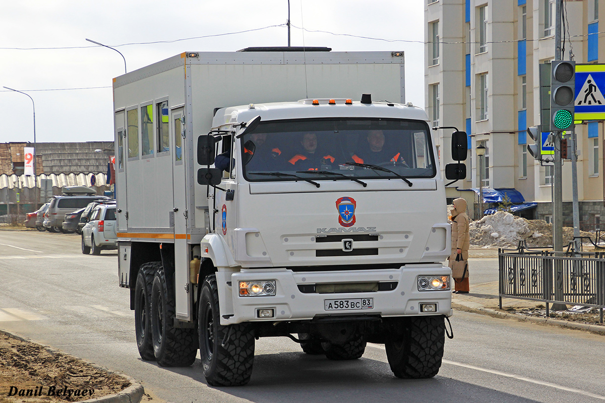 Ненецкий автономный округ, № А 583 ВС 83 — КамАЗ-5350-42