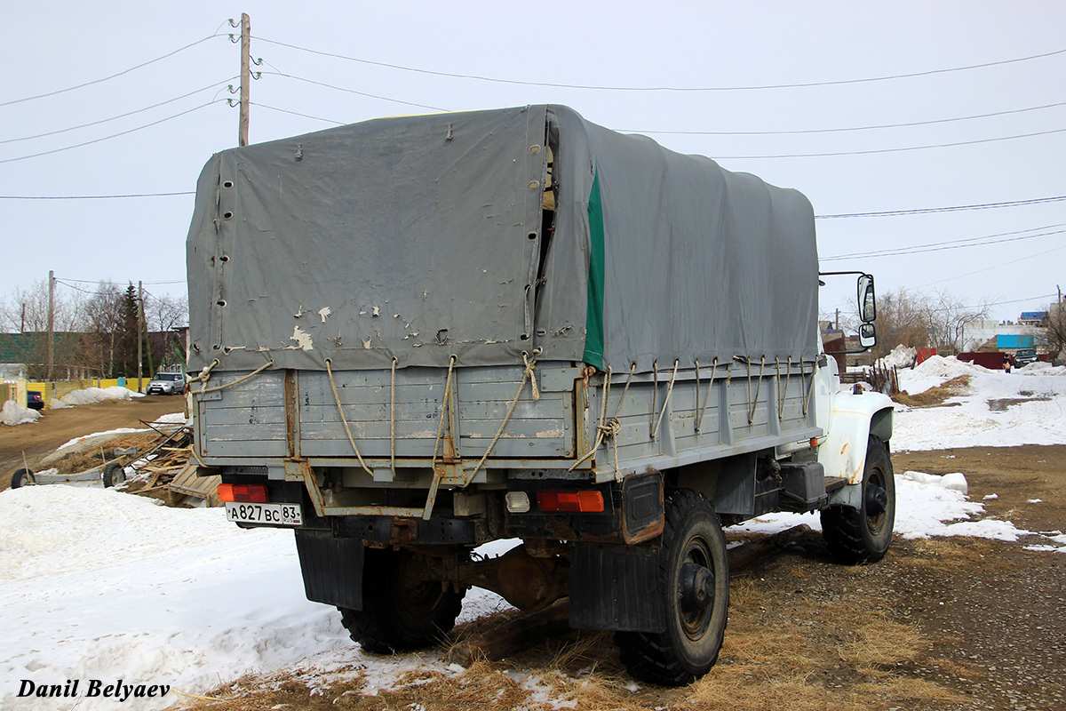 Ненецкий автономный округ, № А 827 ВС 83 — ГАЗ-33081 «Садко»