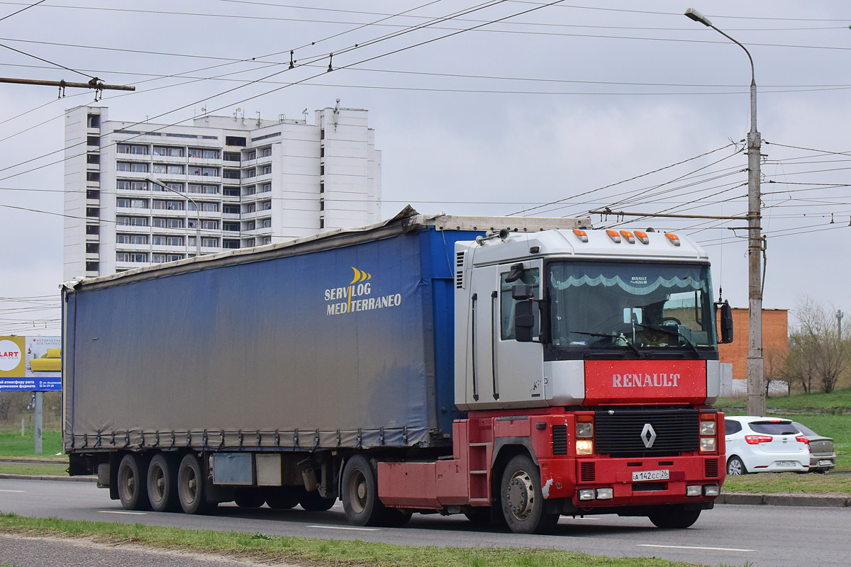 Дагестан, № А 142 СС 26 — Renault Magnum AE ('1990)