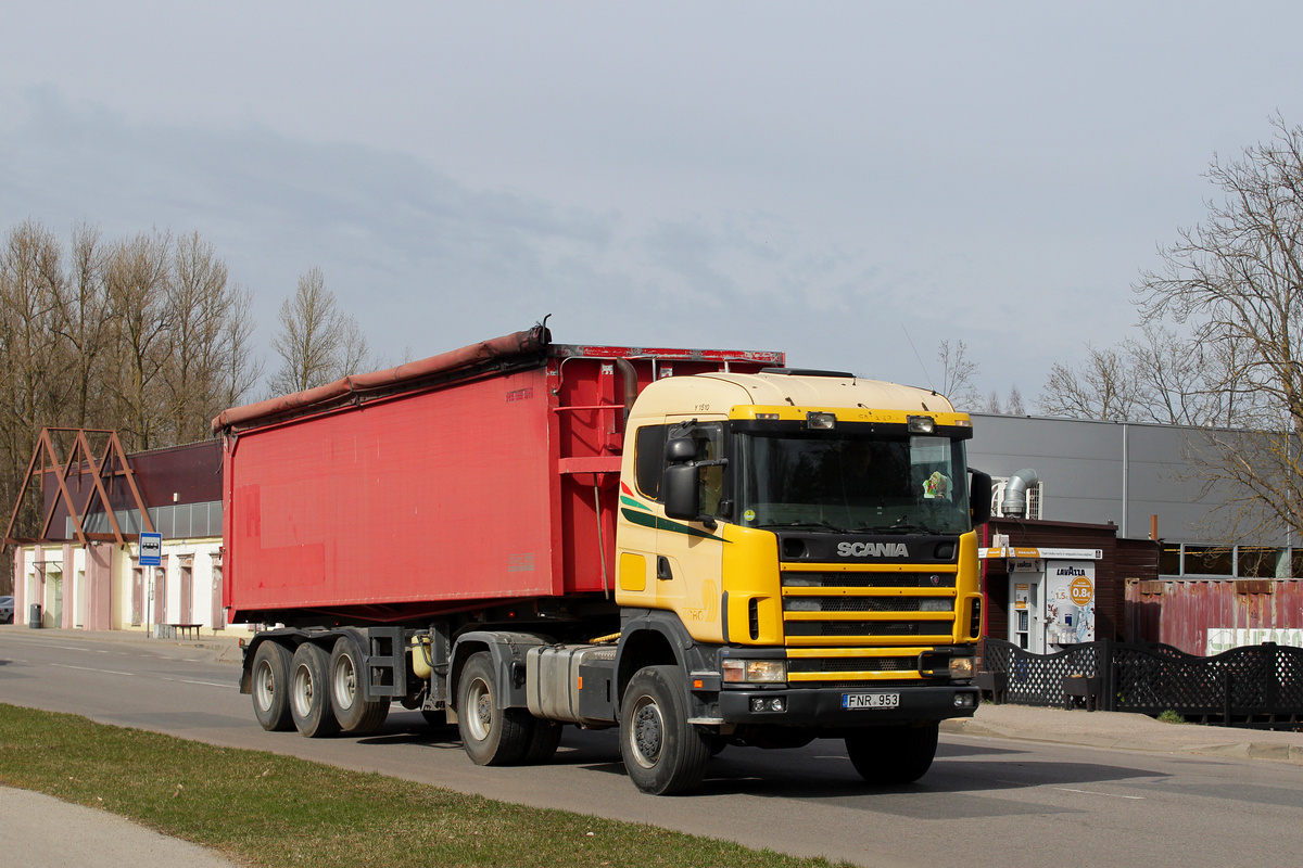 Литва, № FNR 953 — Scania ('1996, общая модель)