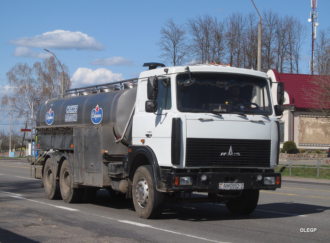 Витебская область, № АМ 0952-2 — МАЗ-6303 (общая модель)