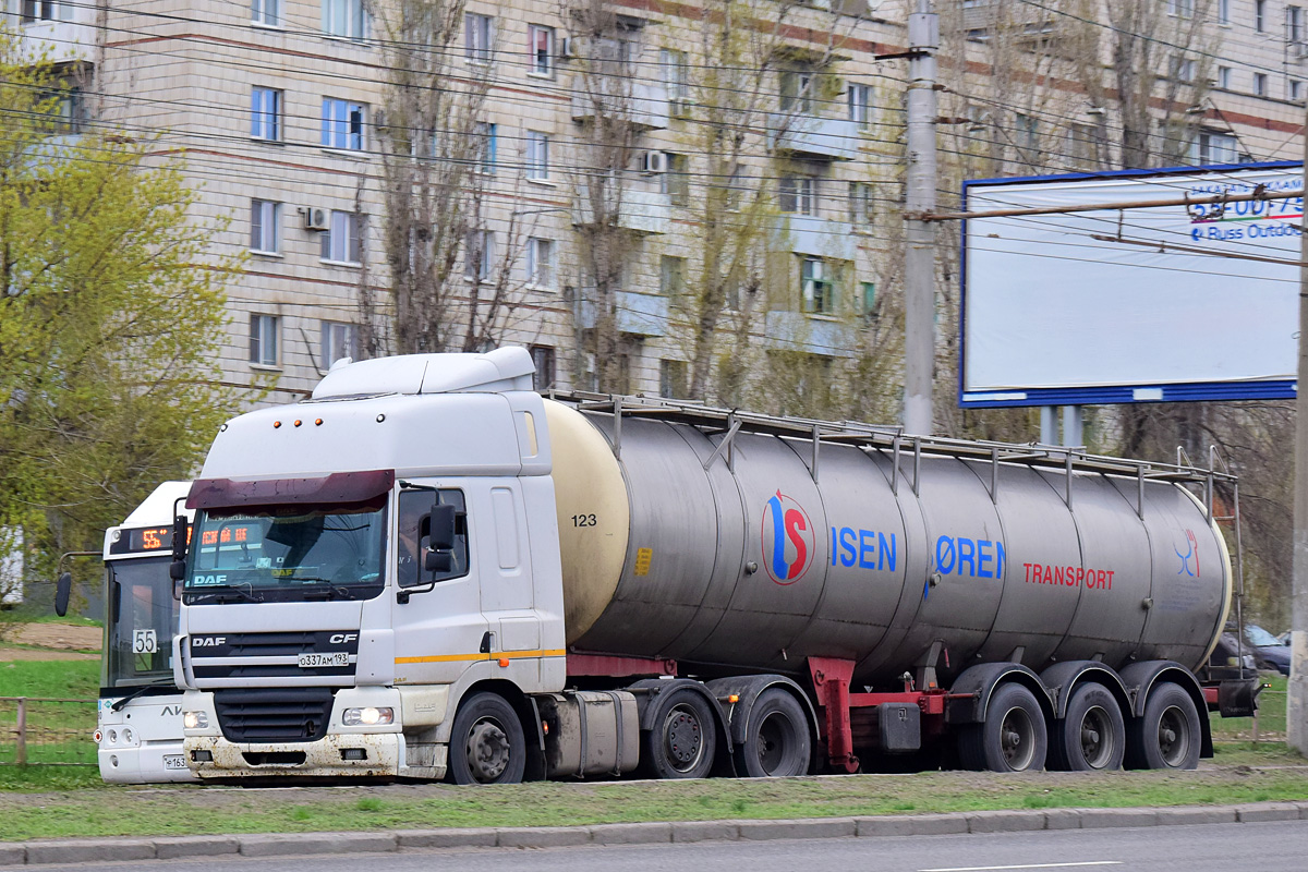 Краснодарский край, № О 337 АМ 193 — DAF CF85 FTG