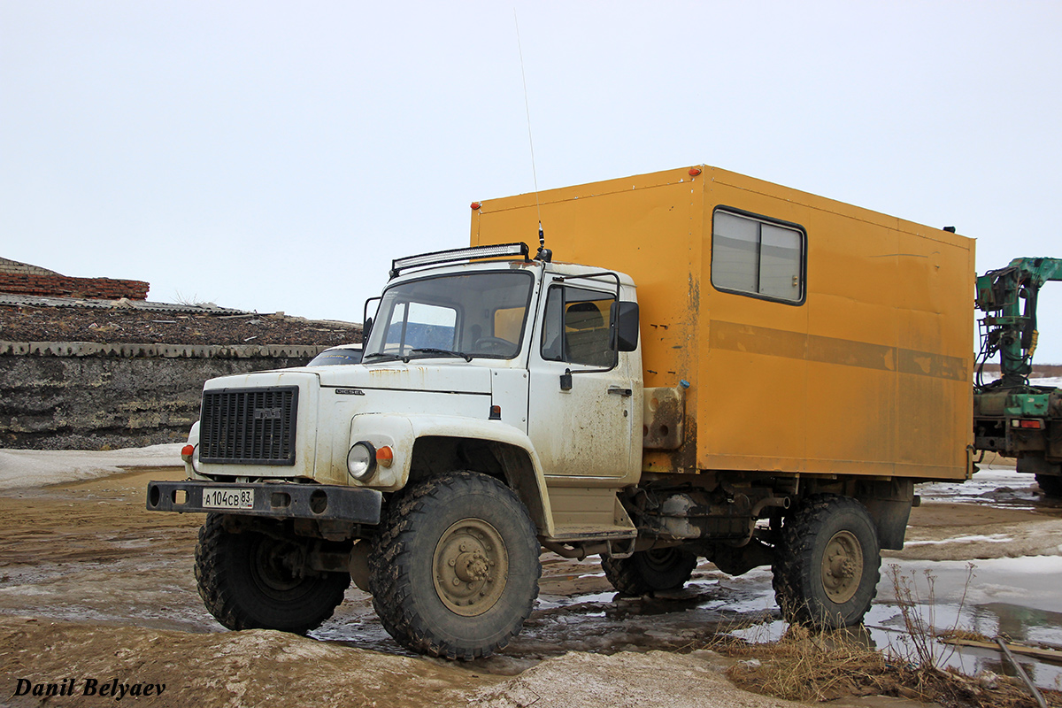 Ненецкий автономный округ, № А 104 СВ 83 — ГАЗ-33081 «Садко» Ненецкий автономный округ, № А 104 СВ 83 — ГАЗ-33081 «Садко»
