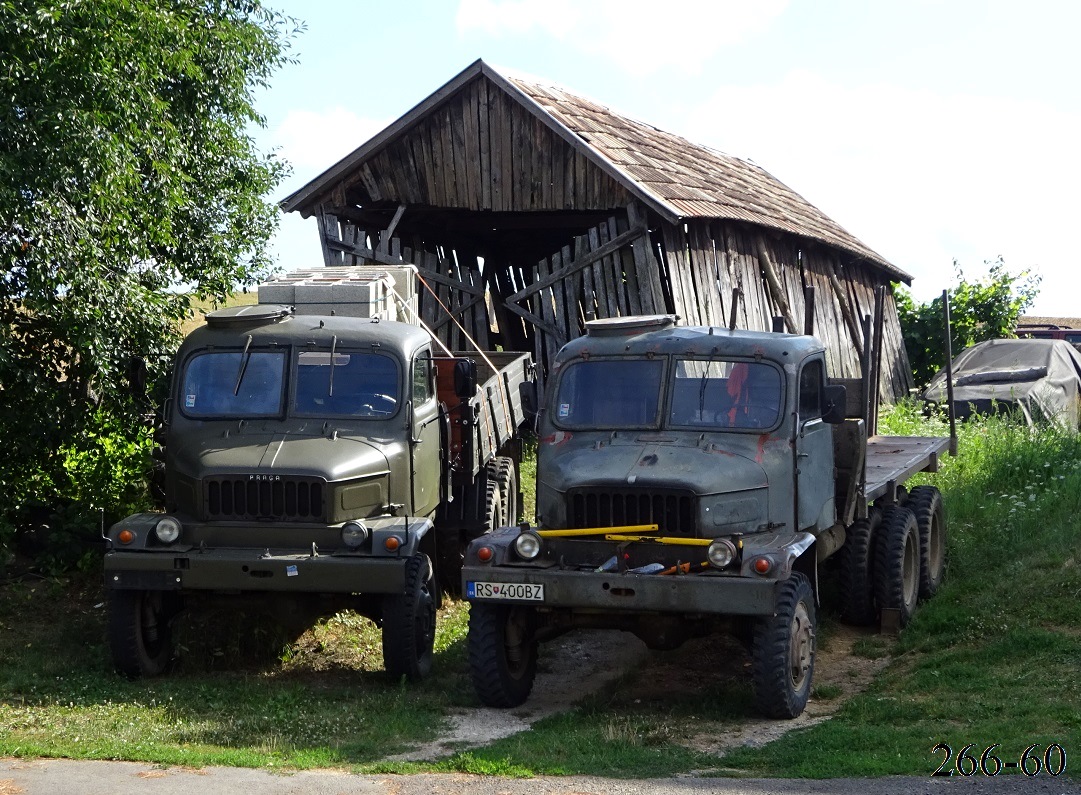 Словакия, № RS-400BZ — Praga V3S