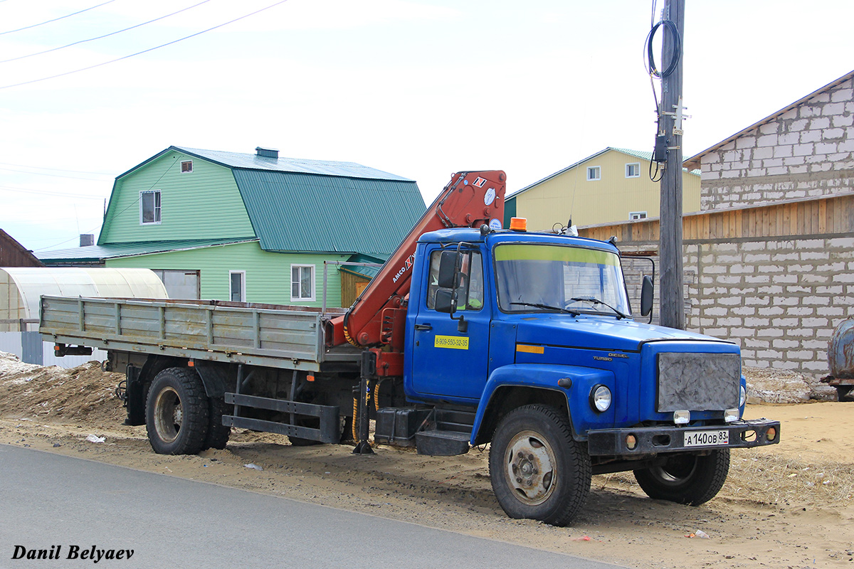 Ненецкий автономный округ, № А 140 ОВ 83 — ГАЗ-3309