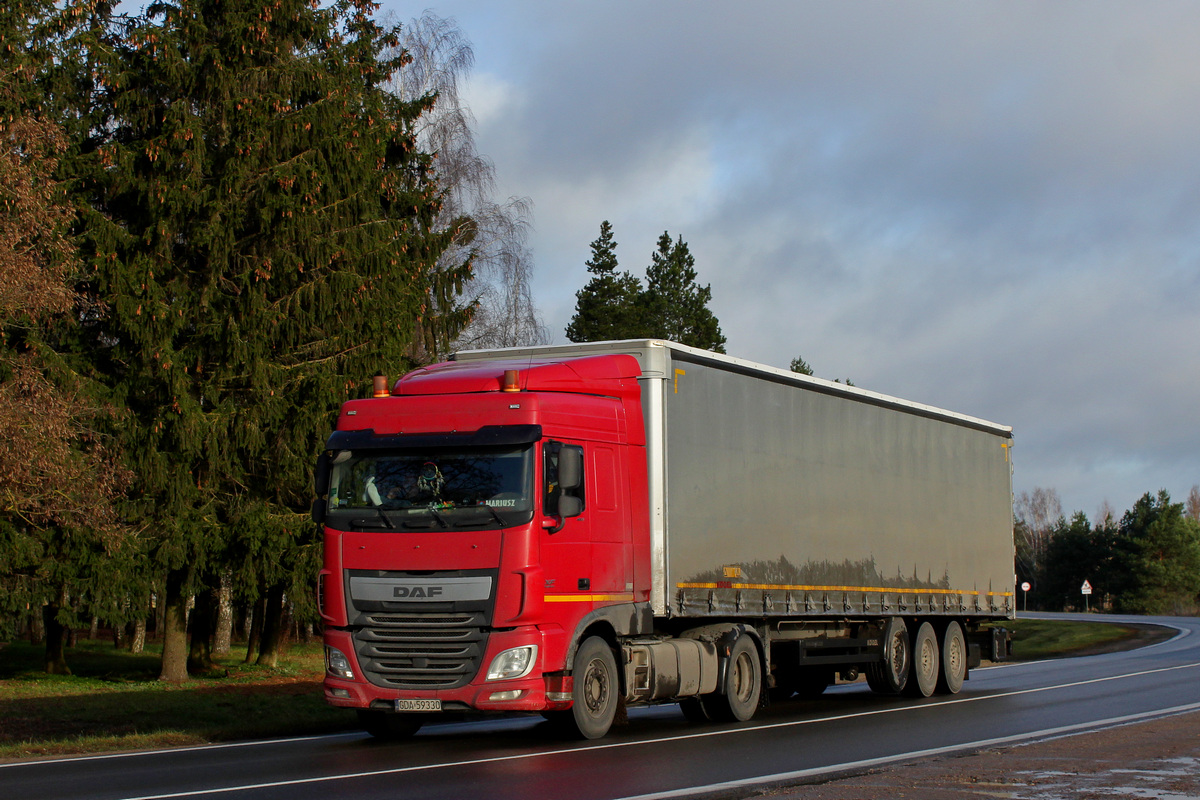 Польша, № GDA 59330 — DAF XF Euro6 FT