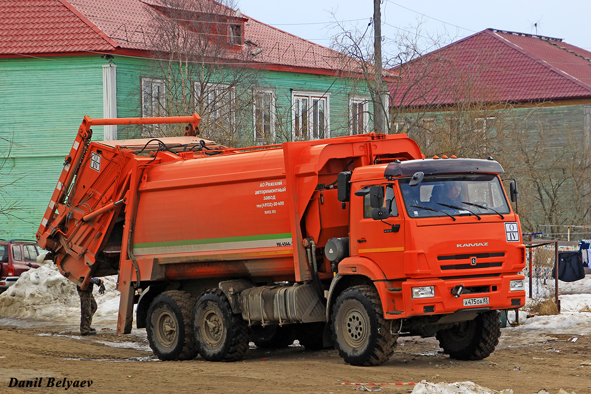 Ненецкий автономный округ, № А 475 ОА 83 — КамАЗ-43118-50