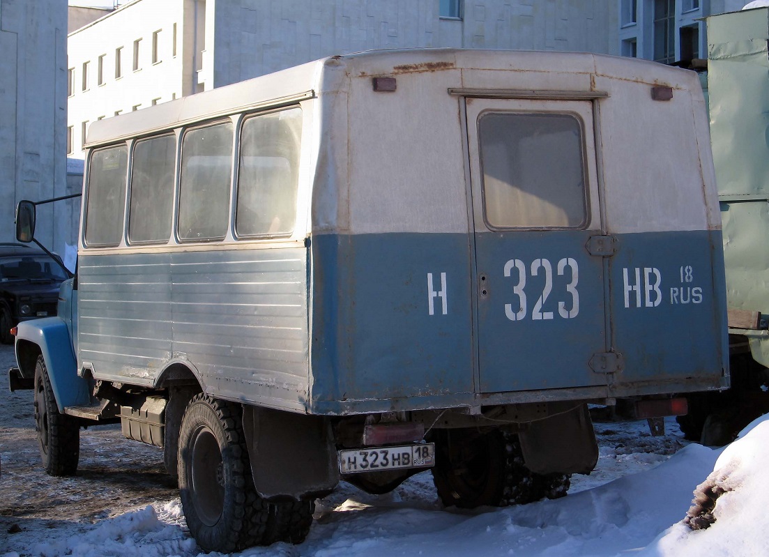 Удмуртия, № Н 323 НВ 18 — ГАЗ-3307