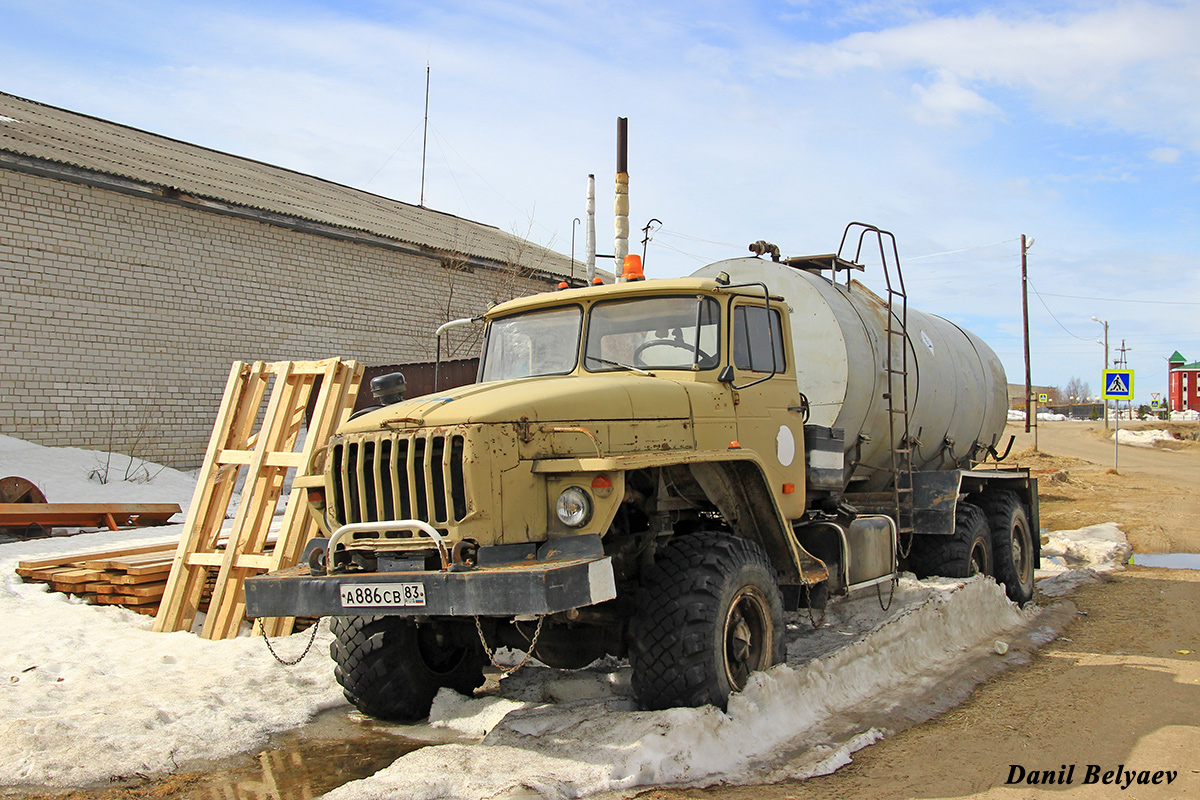 Ненецкий автономный округ, № А 886 СВ 83 — Урал-4320-30