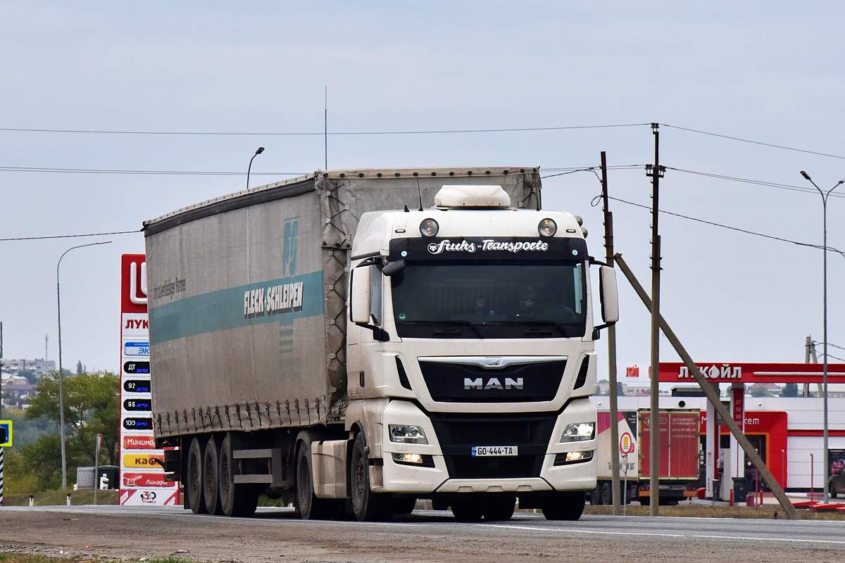 Грузия, № GO-444-TA — MAN TGX ('2012) (Общая модель)