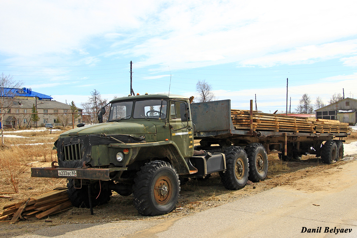 Ненецкий автономный округ, № А 233 ВС 83 — Урал-375 (общая модель)