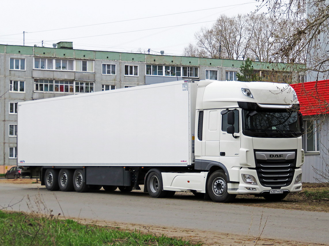 Кировская область, № Х 207 УН 43 — DAF XF Euro6 FT