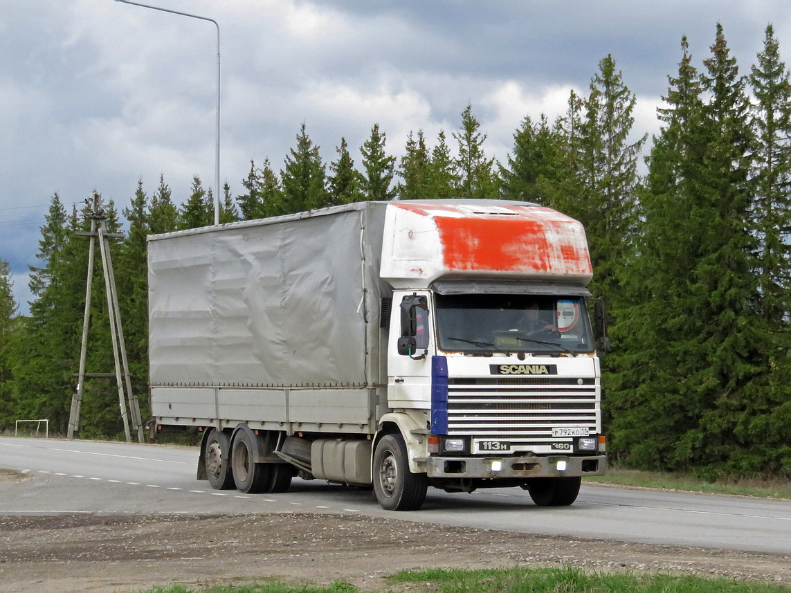 Коми, № Р 792 КО 11 — Scania (II) P113H