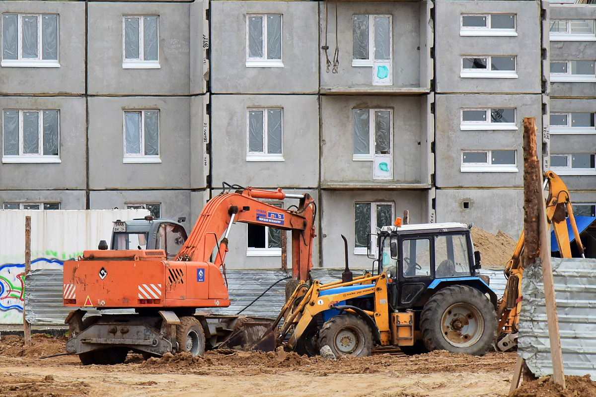 Волгоградская область, № 5446 ВК 34 — ЕК-14; Волгоградская область — Строительная спецтехника АО "Флагман"