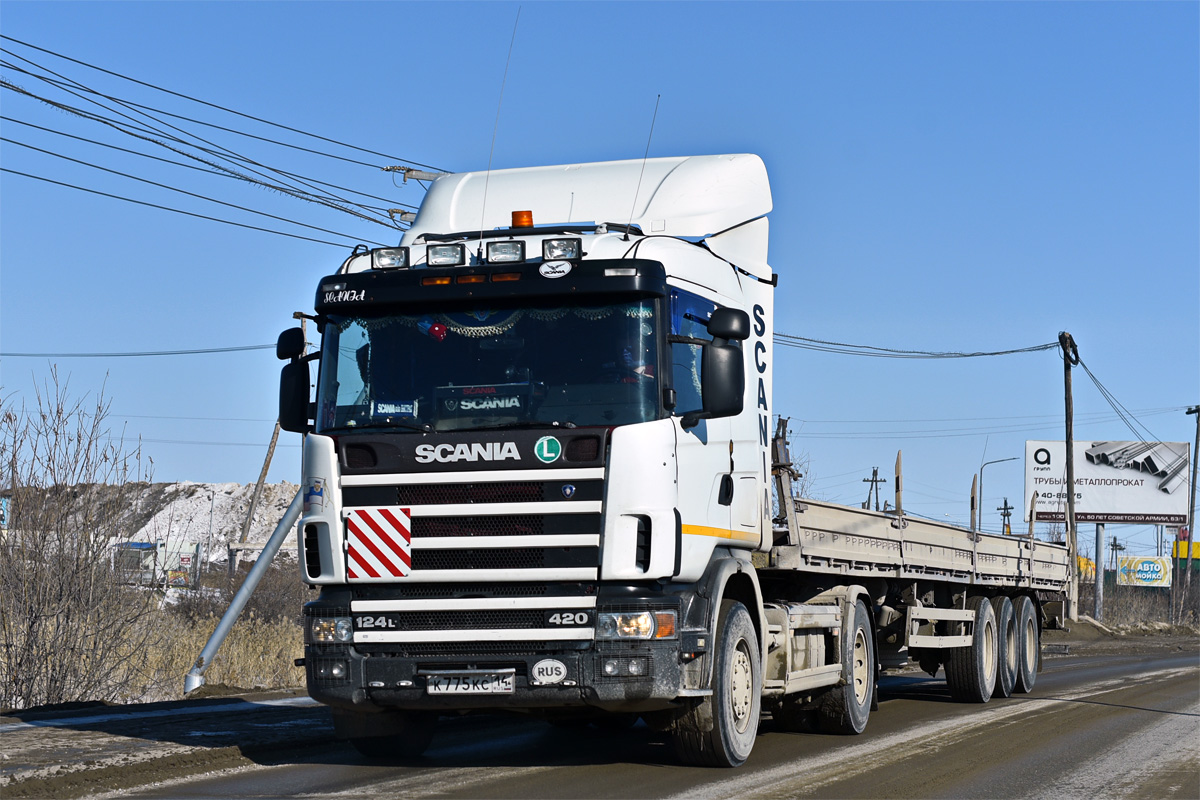 Саха (Якутия), № К 775 КС 14 — Scania ('1996) R124L