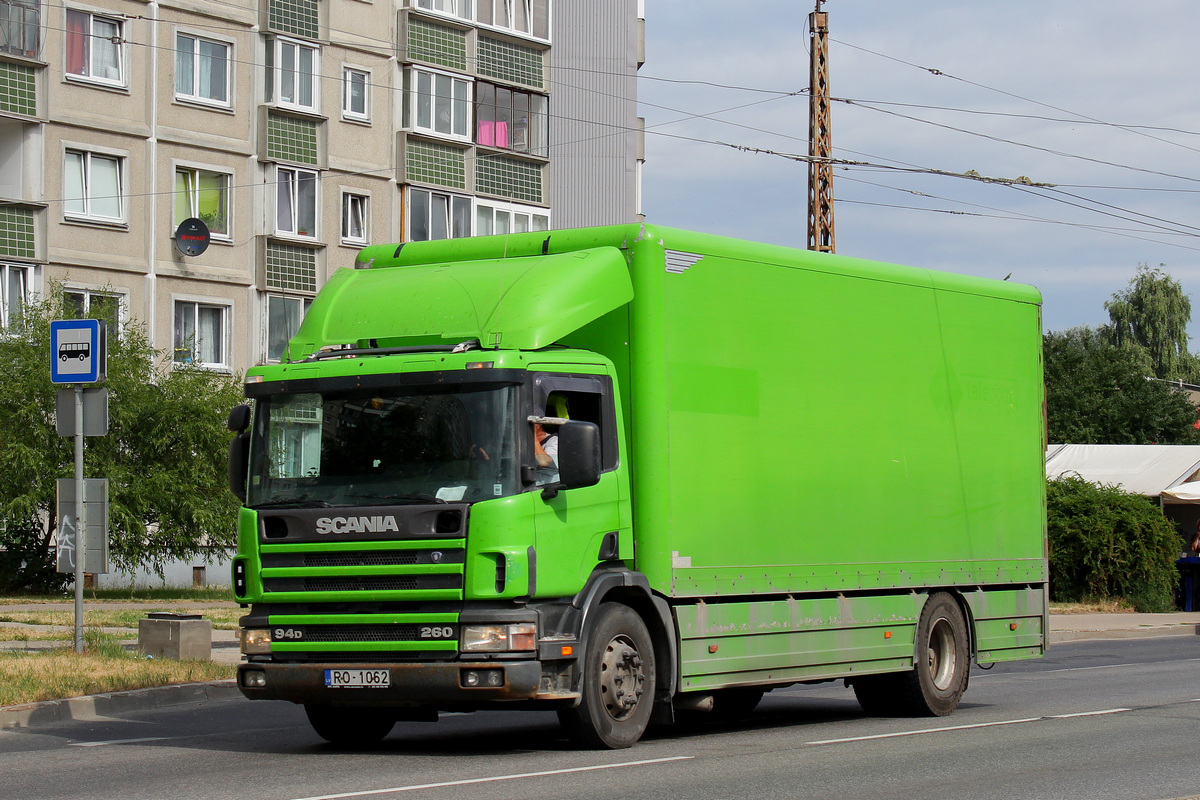 Латвия, № RO-1062 — Scania ('1996) P94D