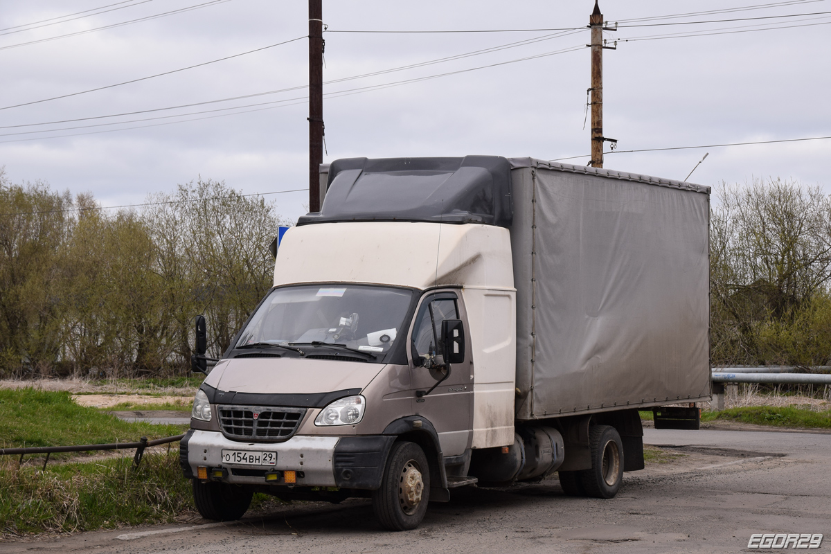 Архангельская область, № О 154 ВН 29 — ГАЗ-33106 "Валдай"