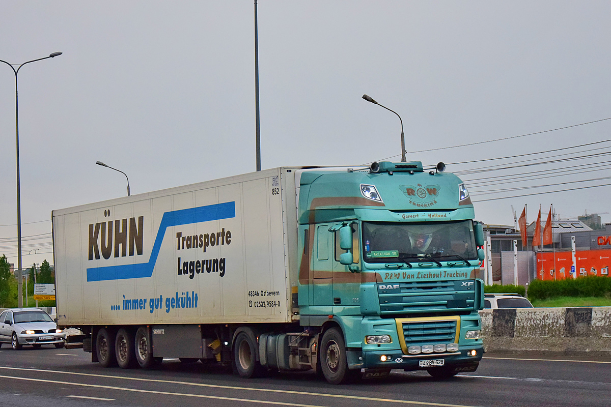 Азербайджан, № 44-BV-628 — DAF XF105 FT