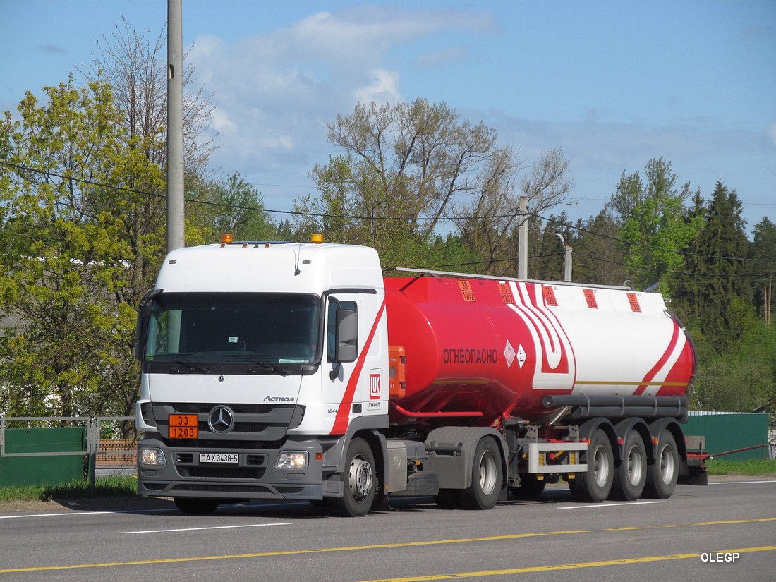 Минская область, № АХ 3438-5 — Mercedes-Benz Actros ('2009) 1844