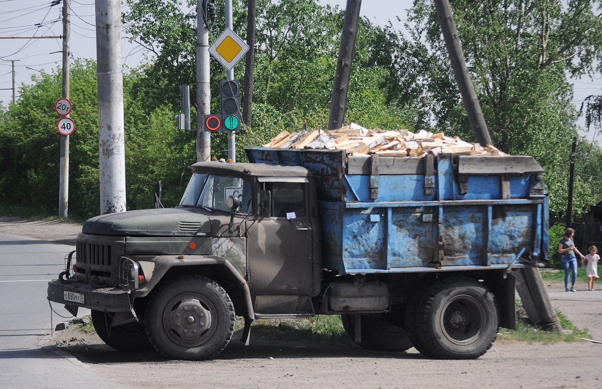 Омская область, № С 880 КУ 55 — ЗИЛ-495810