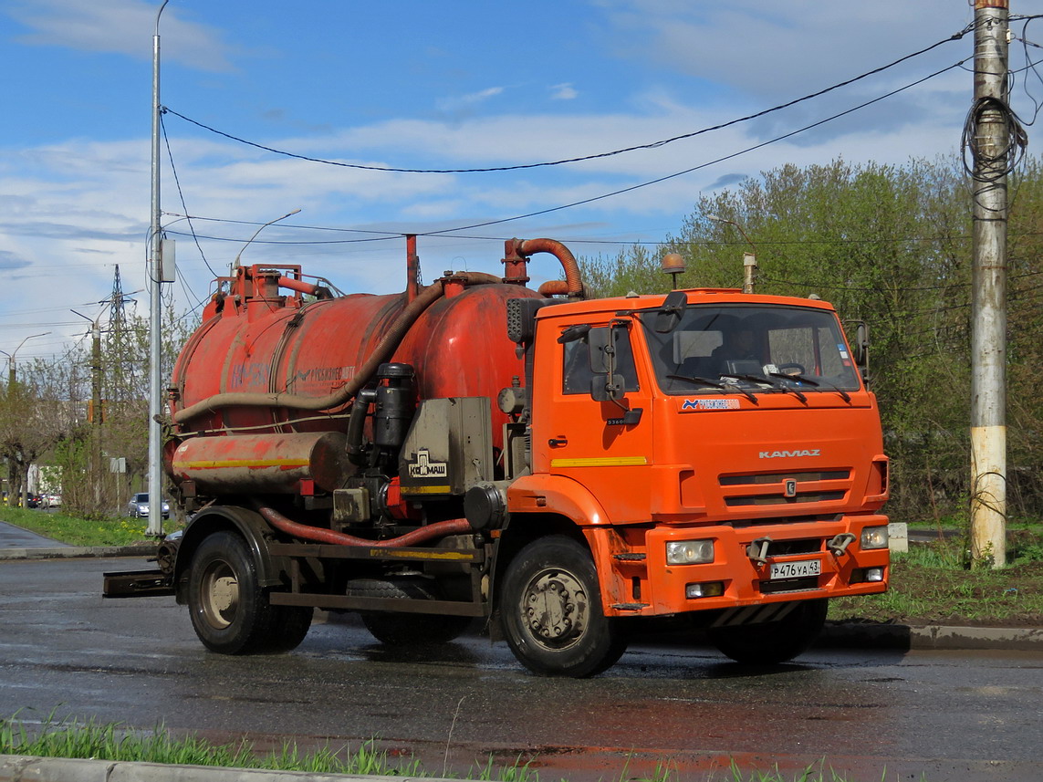 Кировская область, № Р 476 УА 43 — КамАЗ-53605-L4