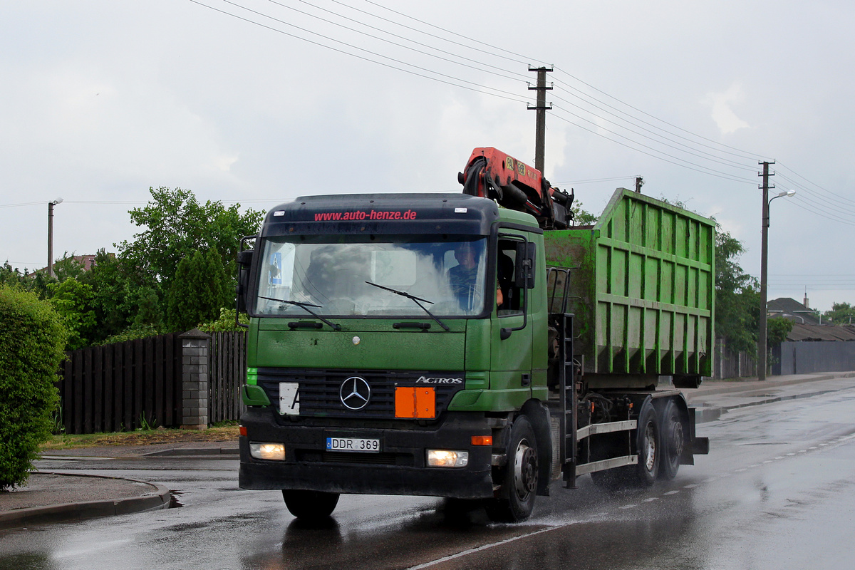 Литва, № DDR 369 — Mercedes-Benz Actros ('1997) 2535