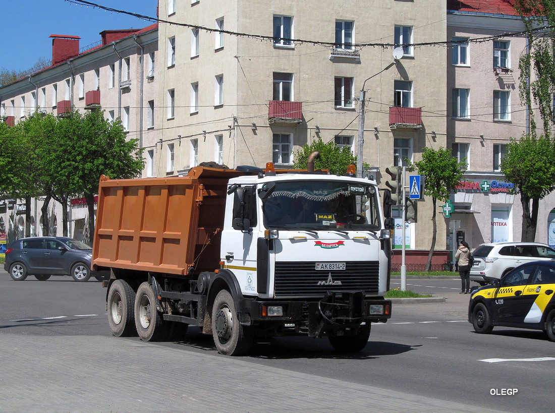 Витебская область, № АК 8314-2 — МАЗ-5516 (общая модель)