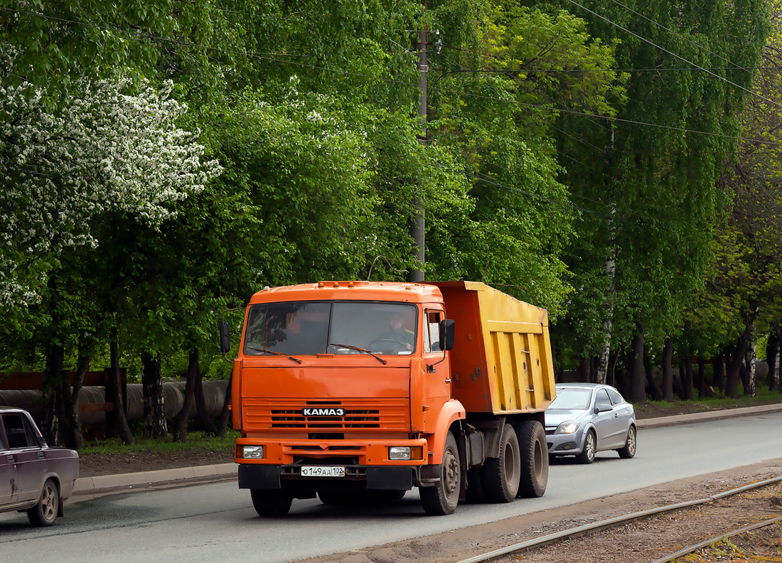 Башкортостан, № О 149 АА 102 — КамАЗ-65115 [651150]