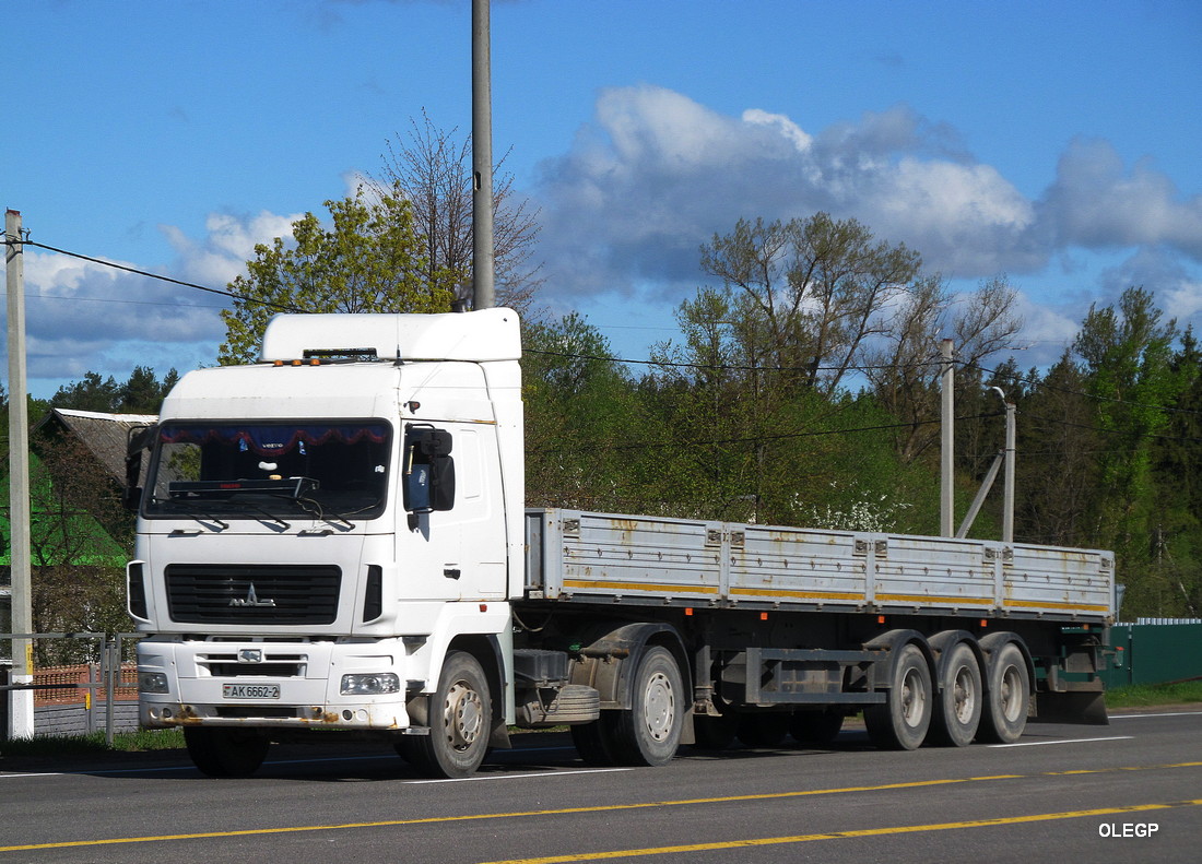 Витебская область, № АК 6662-2 — МАЗ-5440 (общая модель)