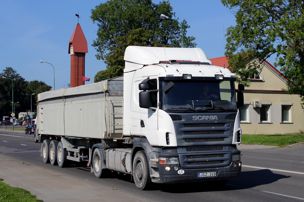 Литва, № JGZ 249 — Scania ('2004) R380