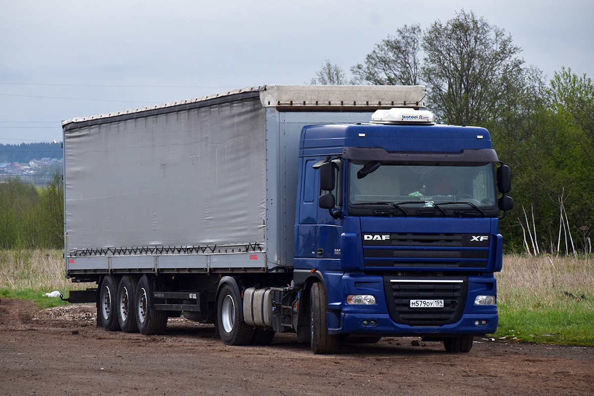 Пермский край, № М 579 ОУ 159 — DAF XF105 FT