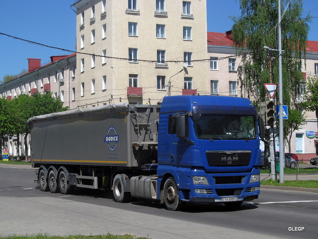 Витебская область, № АК 8685-2 — MAN TGX ('2007) 18.400