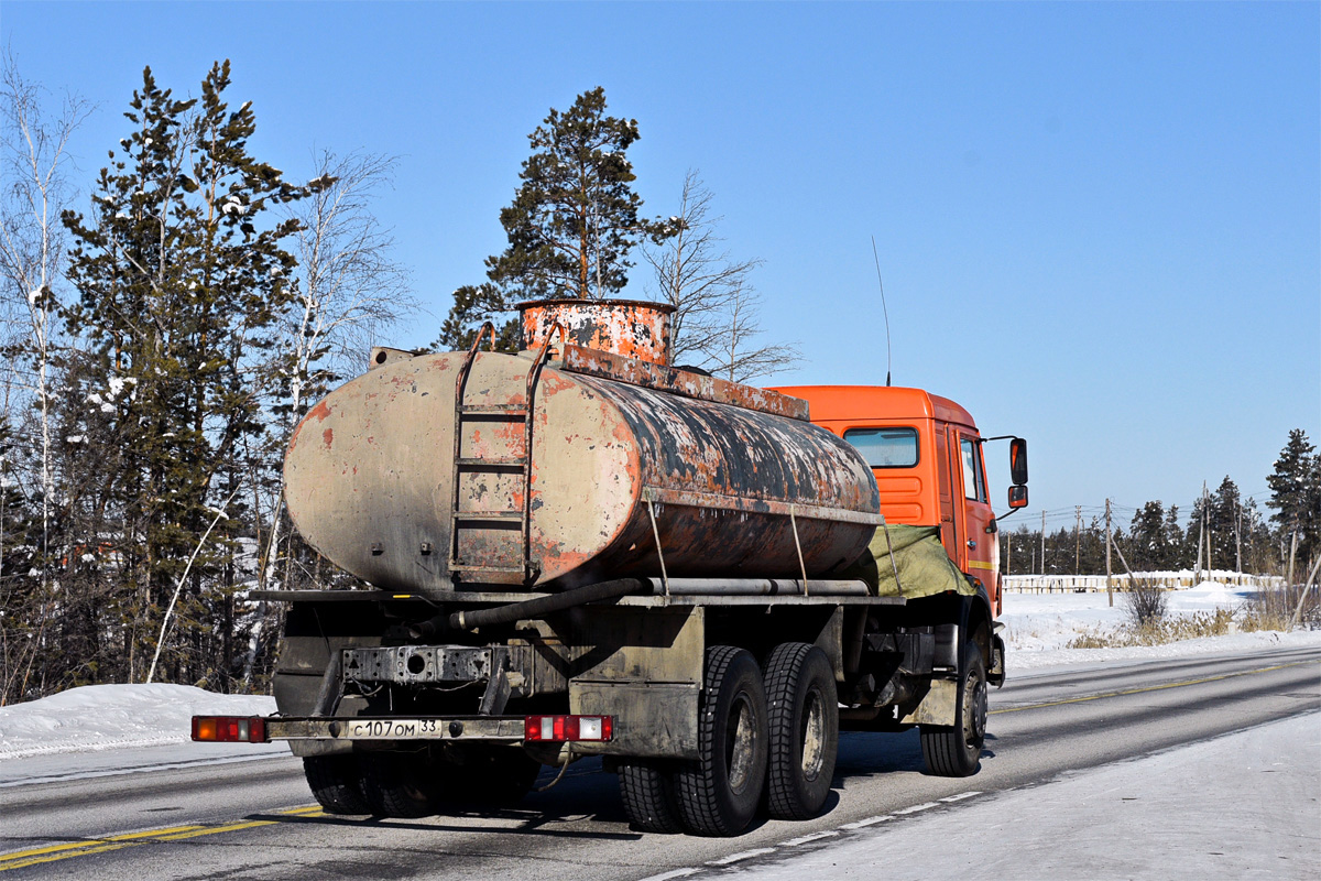 Саха (Якутия), № С 107 ОМ 33 — КамАЗ-53229-15 [53229R]