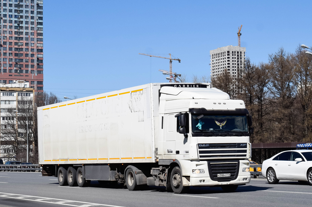 Санкт-Петербург, № Х 398 КО 178 — DAF XF105 FT