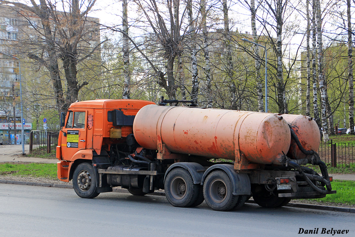 Вологодская область, № Е 389 РВ 35 — КамАЗ-65115-D3(97)