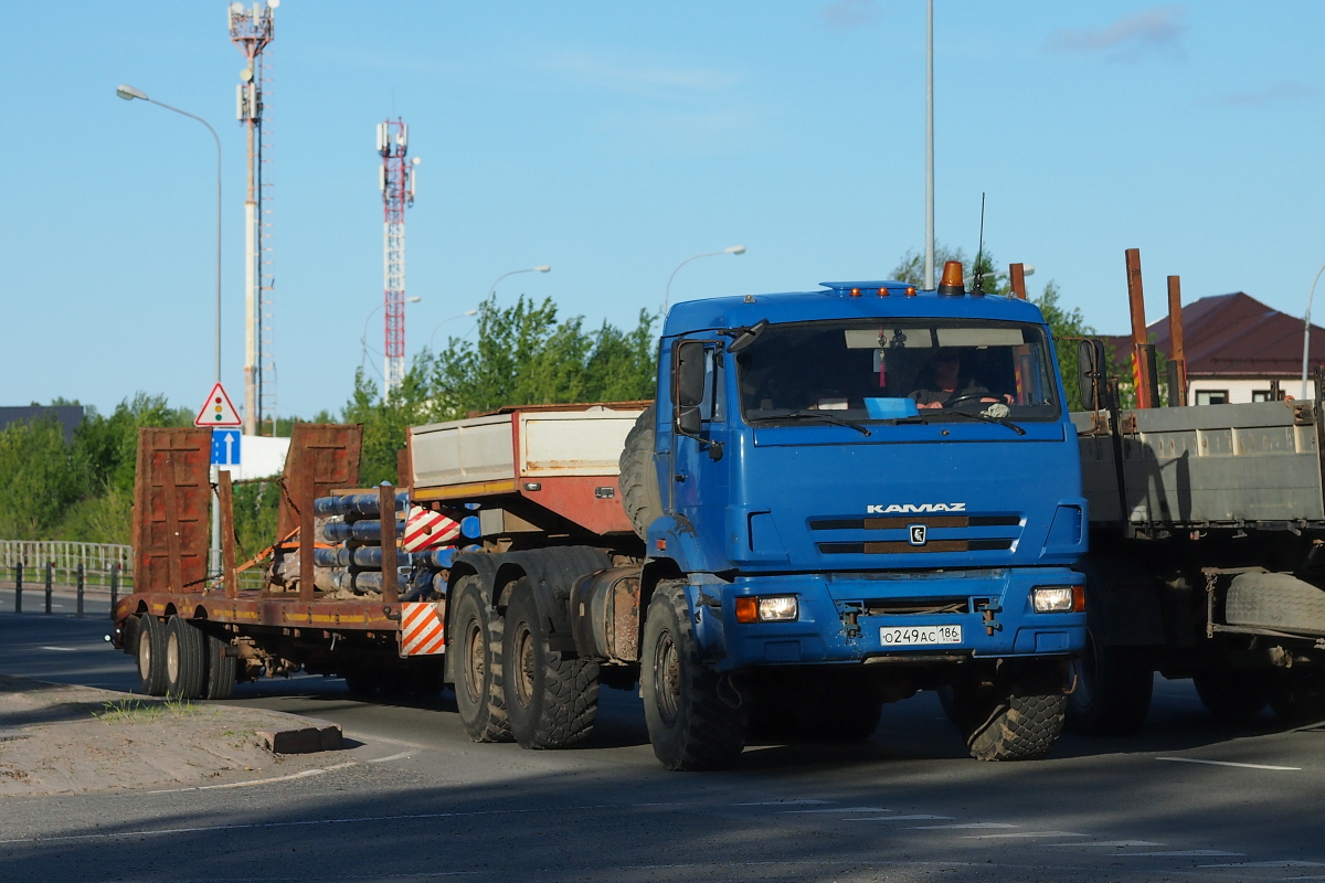 Ханты-Мансийский автоном.округ, № О 249 АС 186 — КамАЗ-44108-24 [441083]