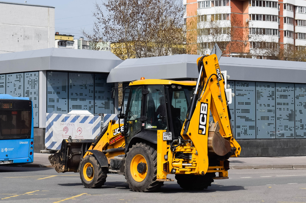 Москва, № 2864 РВ 77 — JCB 3CX