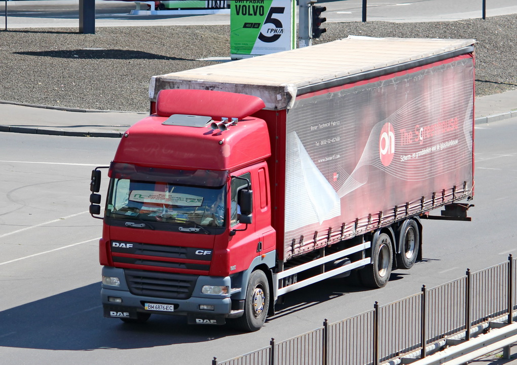 Одесская область, № ВН 6876 ЕС — DAF CF85 FAS