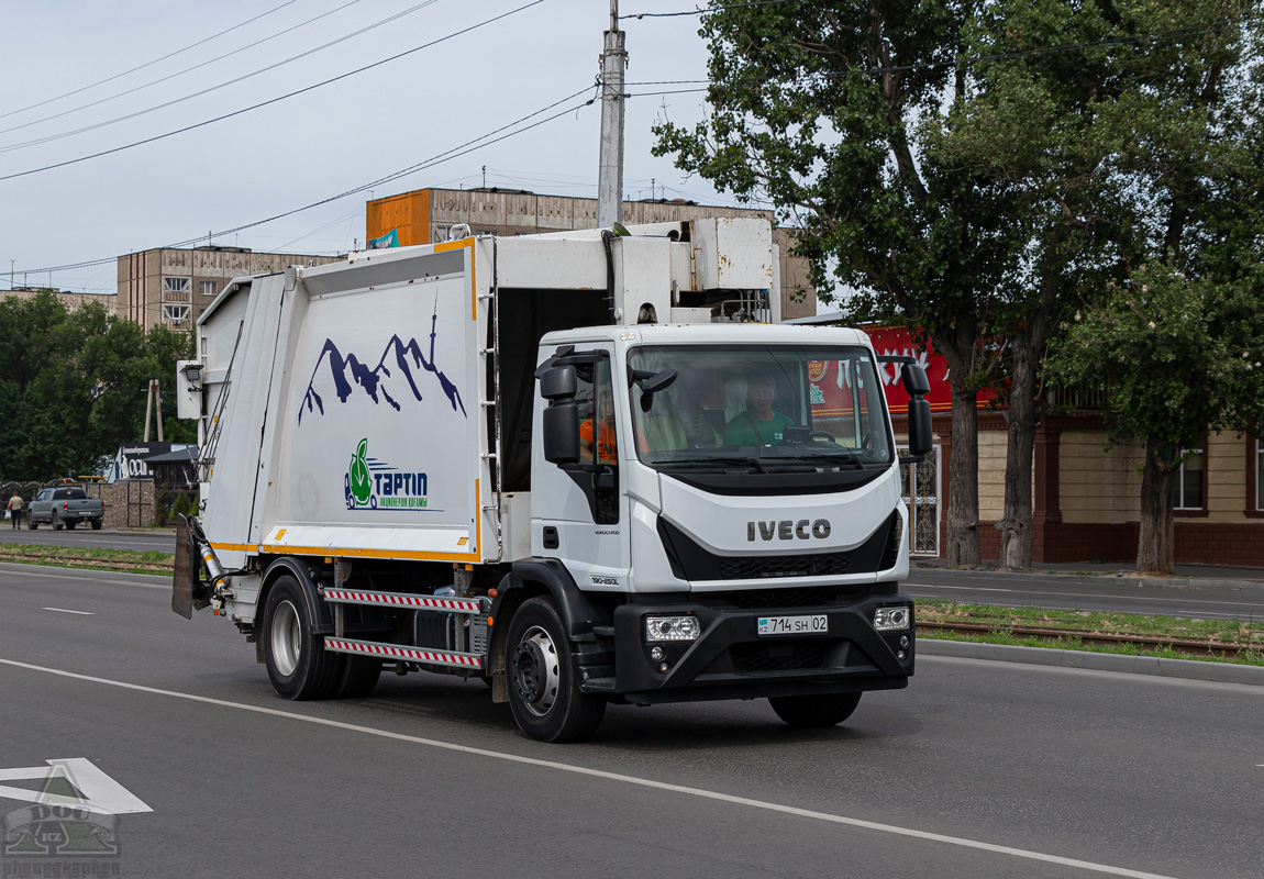 Алматы, № 714 SH 02 — IVECO EuroCargo ('2015)