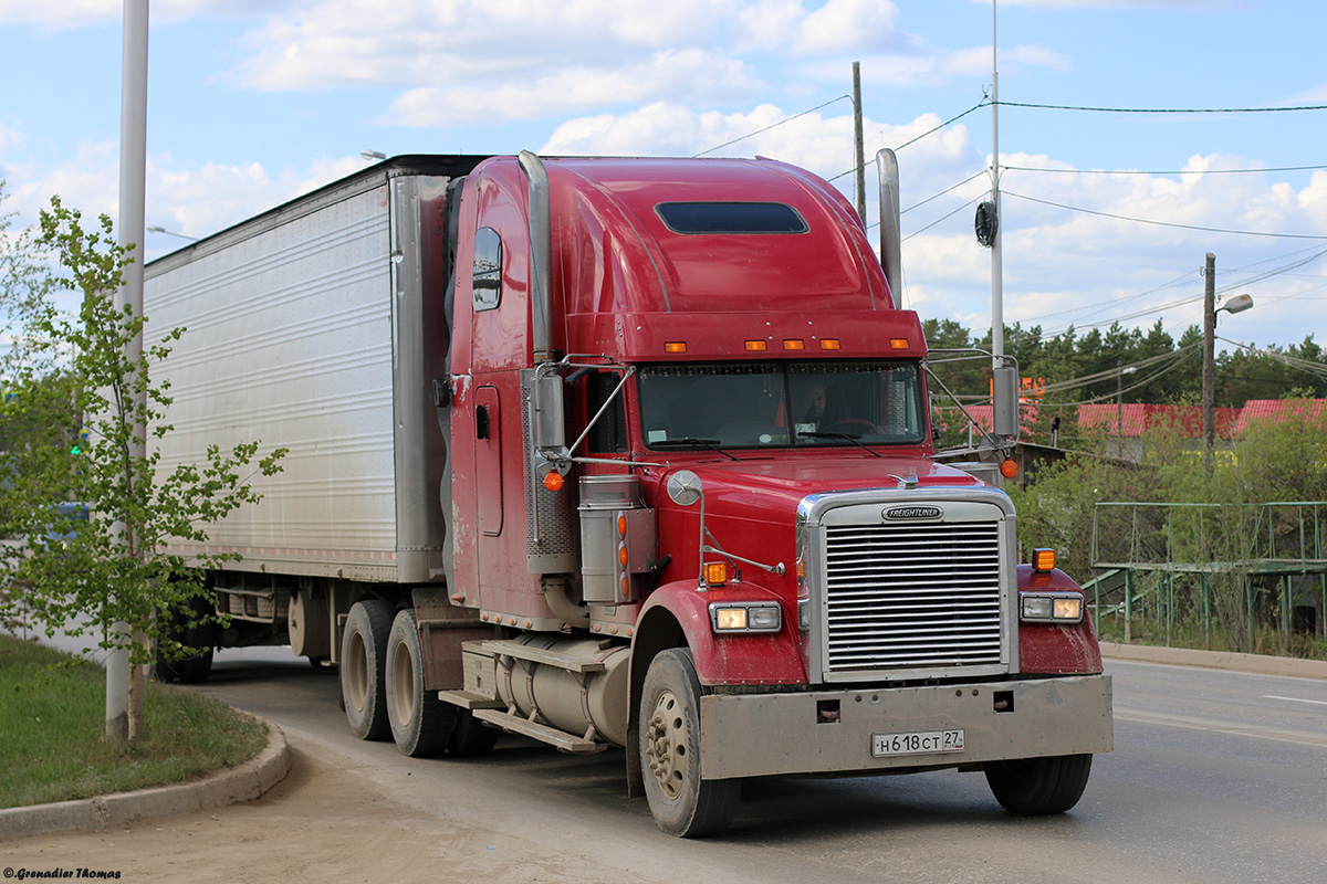 Хабаровский край, № Н 618 СТ 27 — Freightliner FLD 120 Classic