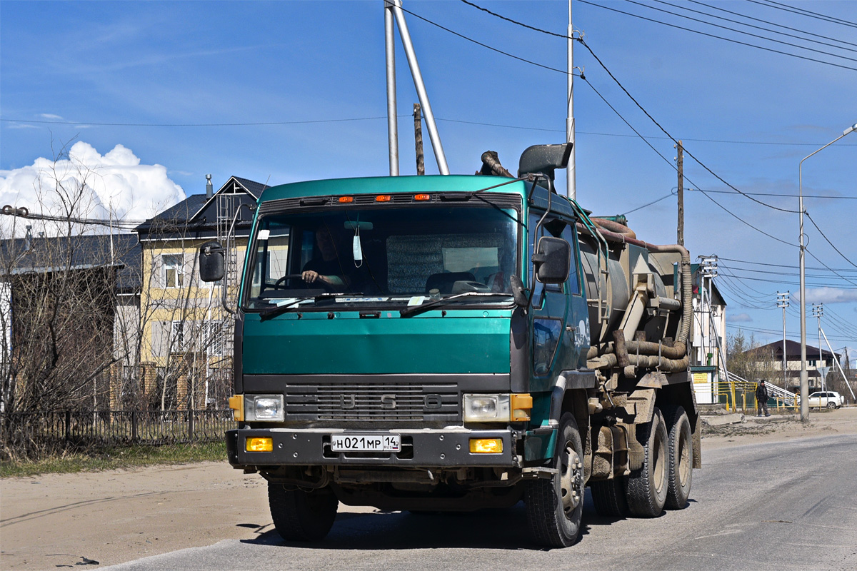 Саха (Якутия), № Н 021 МР 14 — Mitsubishi Fuso The Great