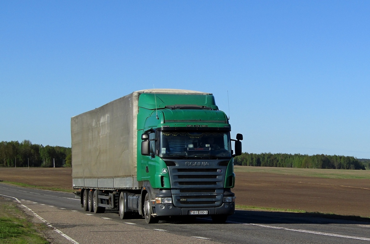 Гомельская область, № АІ 9390-3 — Scania ('2004) R420