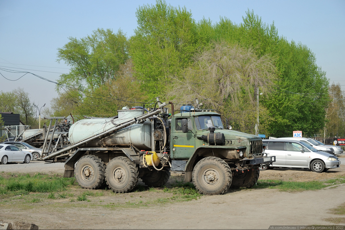 Новосибирская область, № Х 873 РТ 54 — Урал-4320 (общая модель)